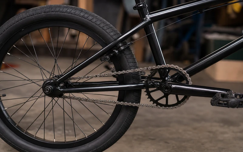 Anatomía de una bici de BMX